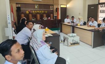 Rapat Pengisian Kertas Kerja Penilaian Mandiri Maturitas Sistem Pengendalian Intern Pemerintah (SPIP) dan Penyusunan Dokumen Manajemen Risiko pada Rabu (24/6/2026),