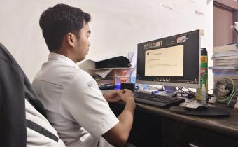 Bawaslu Kabupaten Semarang mengikuti kegiatan Sosialisasi Model Evaluasi dan Pengumpulan Data Pendukung Evaluasi IKP Tahun 2026, Rabu 5 Agustus 2026