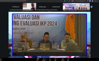 Kegiatan Sosialisasi Model Evaluasi dan Pengumpulan Data Pendukung Evaluasi IKP Tahun 2026, Rabu 5 Agustus 2026