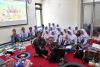 Para Peserta setelah menyelesaikan misi pada salah satu Pos yakni Pos Pengawasan