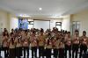 Ketua Bawaslu Kabupaten Semarang, Agus Riyanto dan Anggota  Bawaslu Kabupaten Semarang Nurkus Budiyantomo, Fithriyah dan Muharom Al Rosyid serta Sekretariat Bawaslu Kabupaten Semarang foto bersama peserta Anggota Satuan Karya Pramuka (Saka) Adhyasta Pemilu Kabupaten Semarang di Aula Bawaslu Kabupaten Semarang.