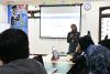 Widya Astuti saat sedang memberikan pengarahan terkait sosialisasi Platform PARTISIPA di Aula Bawaslu Kabupaten Semarang. (5/10/2026)